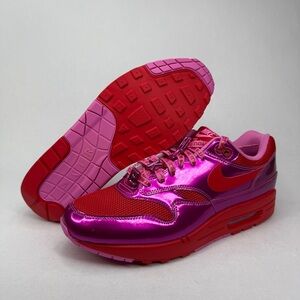 Men's Size 10.5 Nike Air Max 1 Premium Valentine’s Day Pack Pink HV2301-600